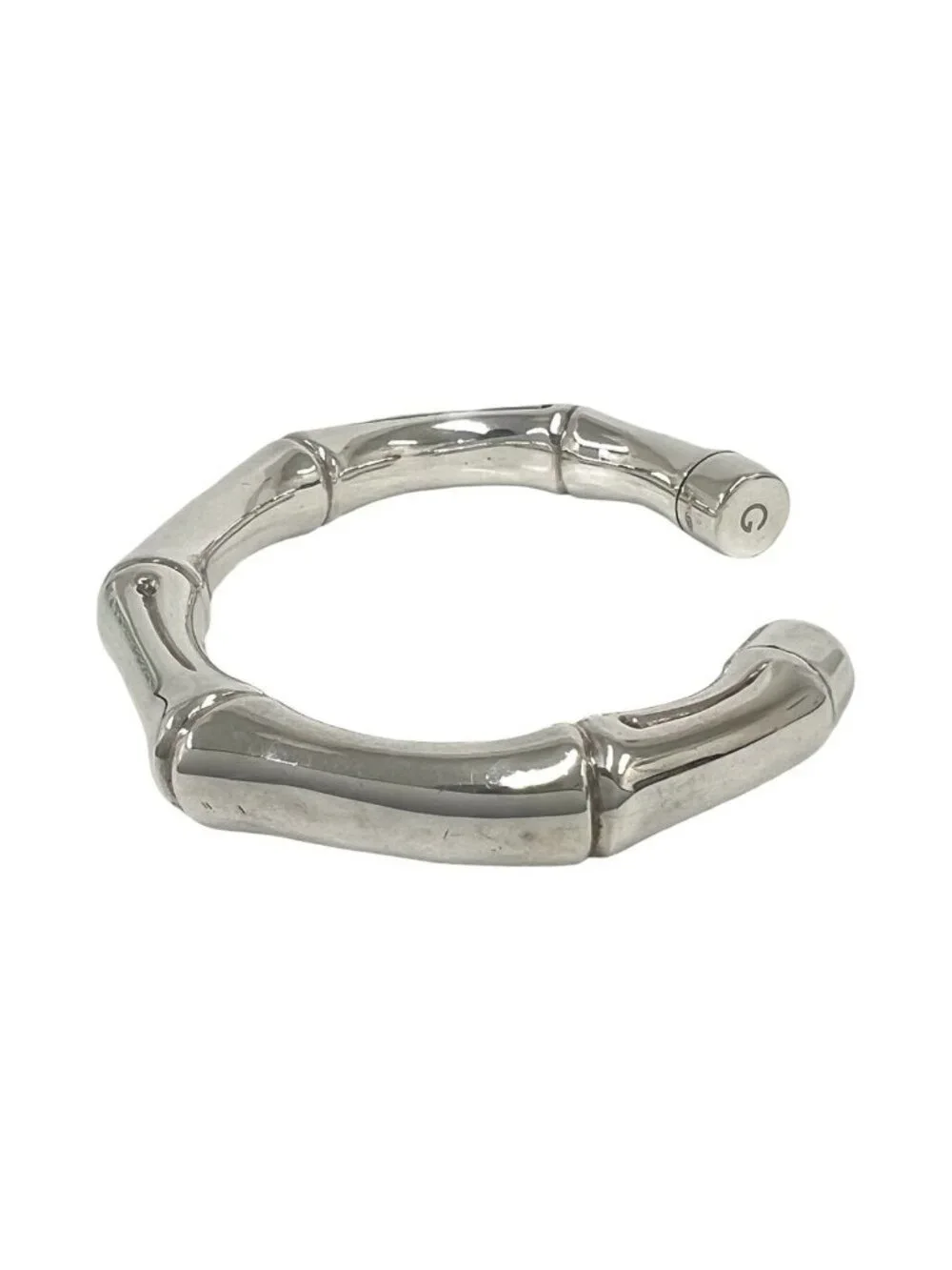 Gucci Bamboo Bangle 925 Sterling Silver Bracelet
